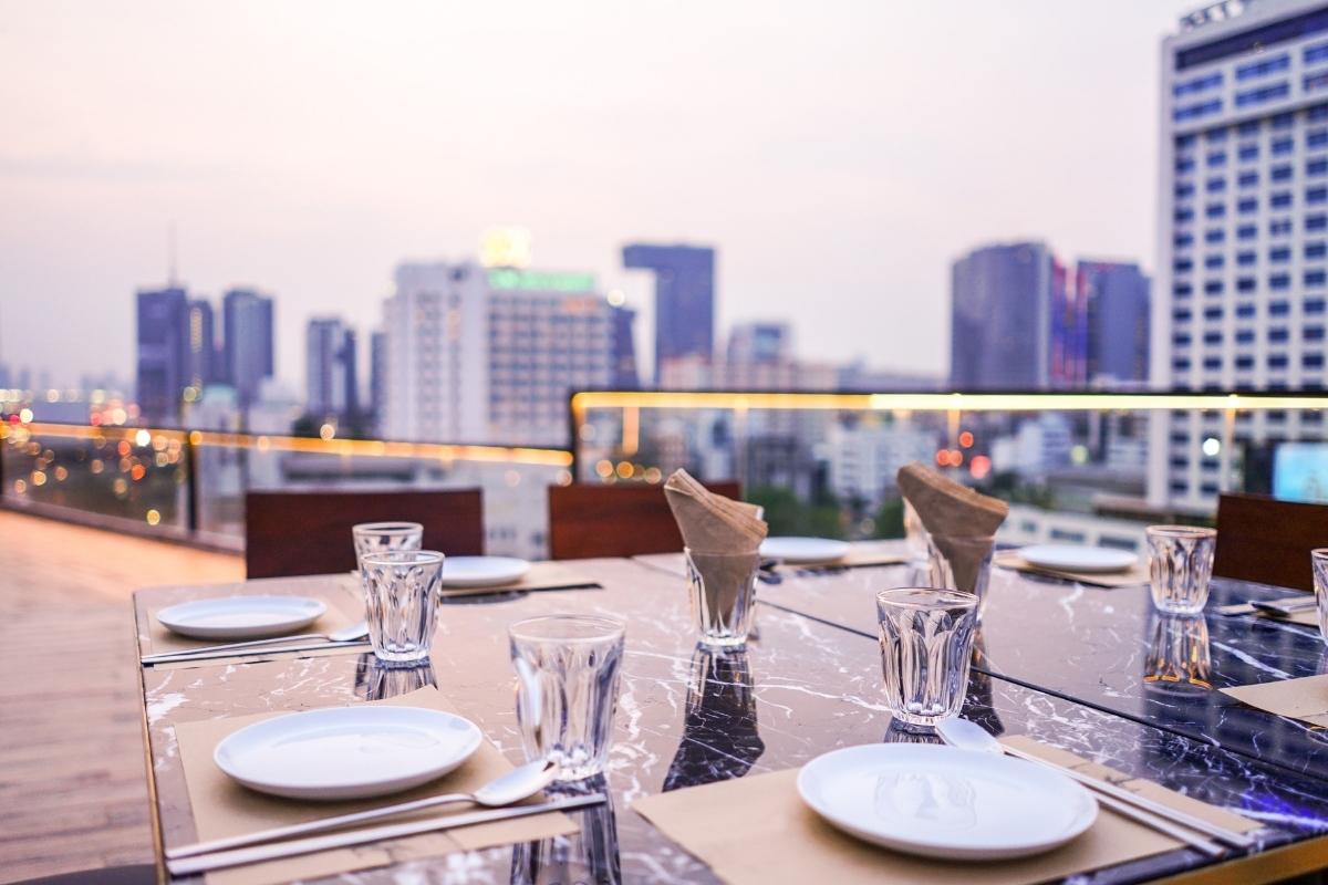 Rooftop Dining Experience Thing to Do for Fun in Downtown Dubai